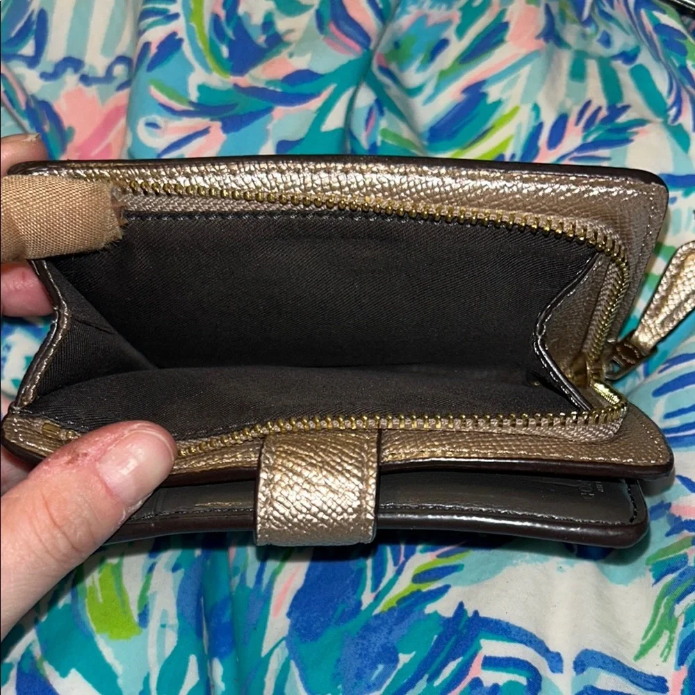 Coach Signature Brown Wallet - Picture 4 of 4